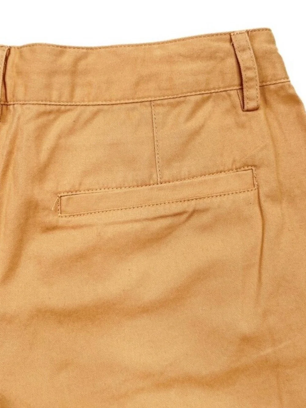 Urban Outfitters Laura Wide-Leg Drawstring Trouser Pants in Khaki Tan - Picture 4 of 6
